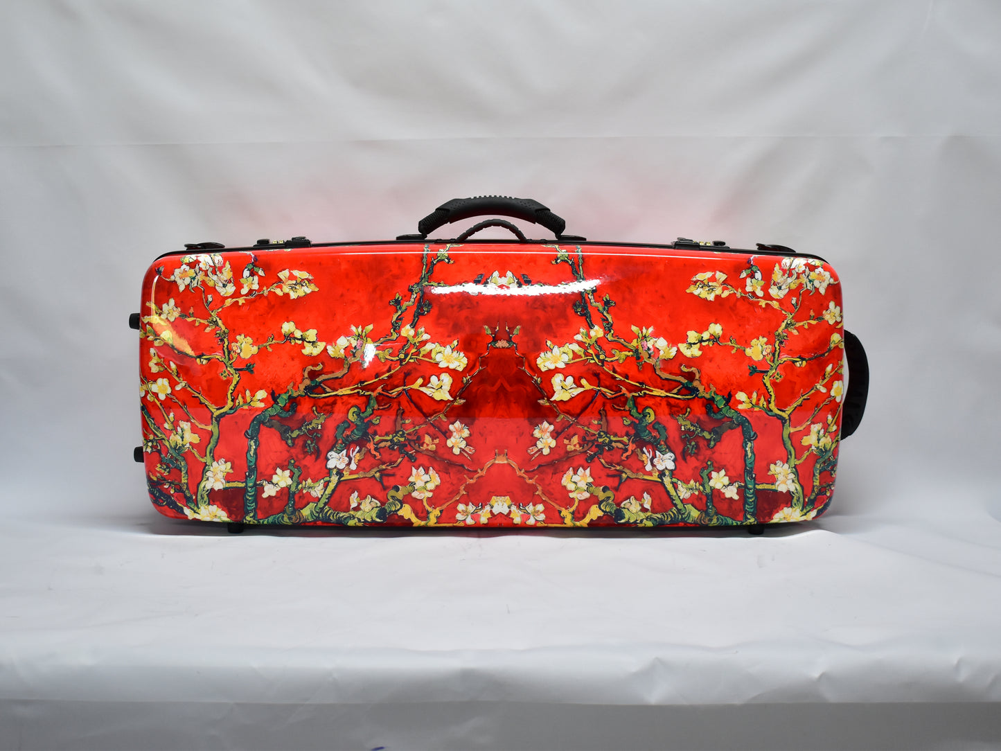 Carbon fiber case for two violins and bows Marta Twin model #53