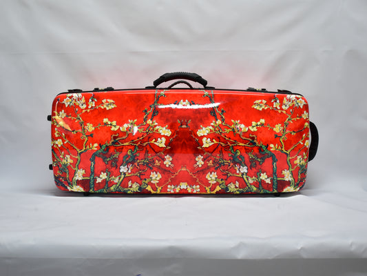 Carbon fiber case for two violins and bows Marta Twin model #53