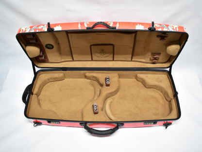 Carbon fiber case for two violins and bows Marta Twin model #53