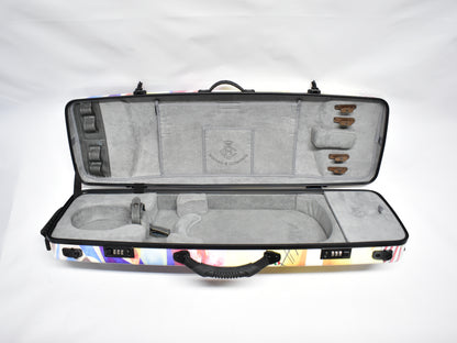 Carbon fiber case for violin and bow Nicole model #51
