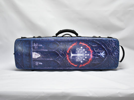 Carbon fiber case for violin and bow Nicole model #52