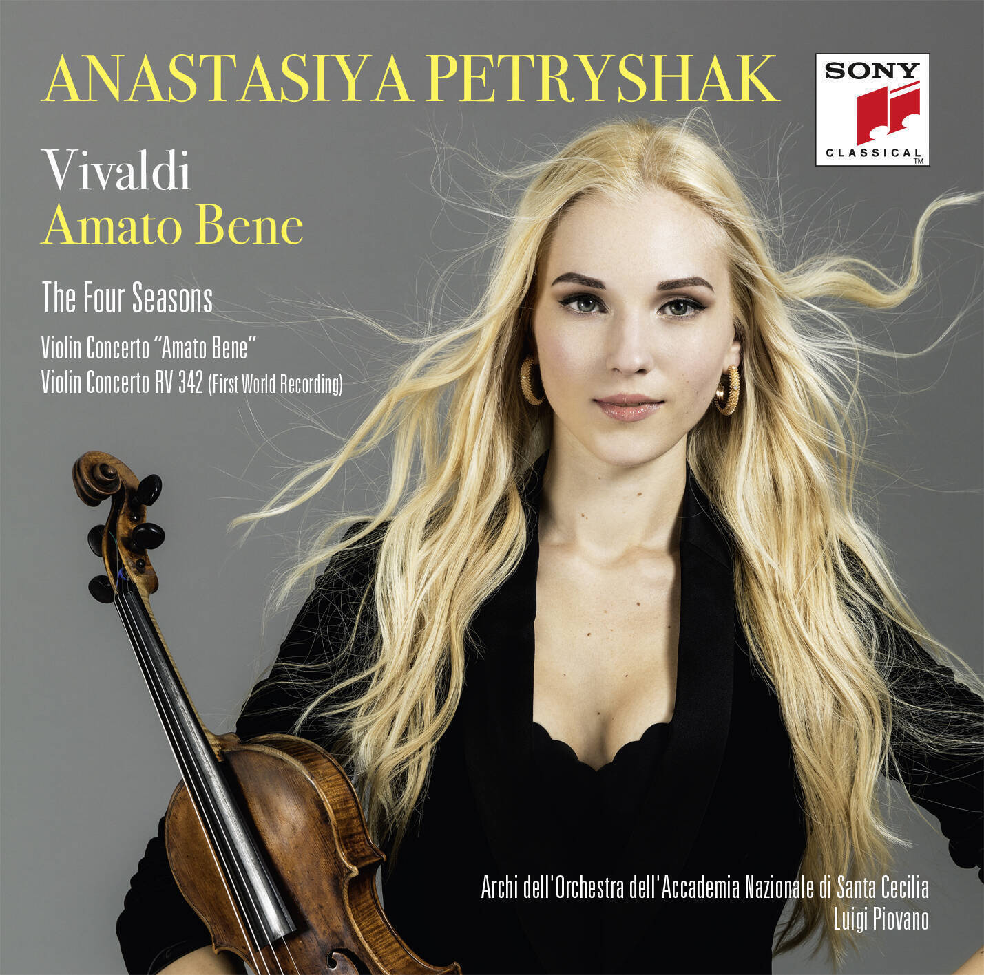 Anastasiya Petryshak Vivaldi Amato bene Cover
